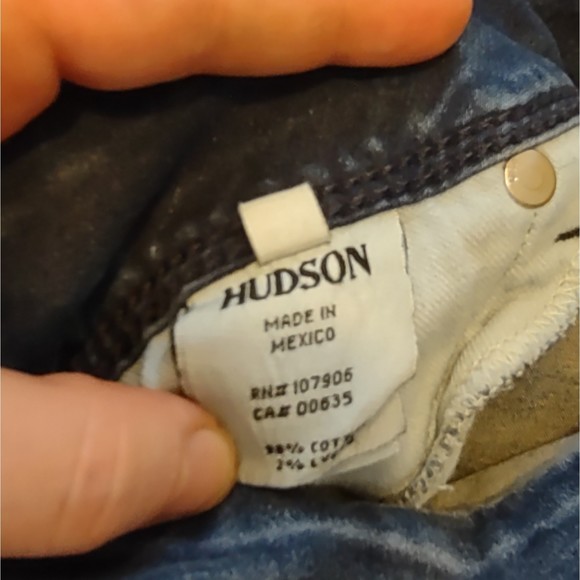 Hudson Jeans Collin Flap Skinny Jeans Sz 31 Style NW4220MP - Picture 11 of 11